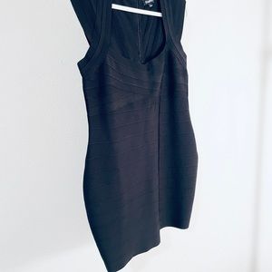 Bebe Black Bandage Dress XL